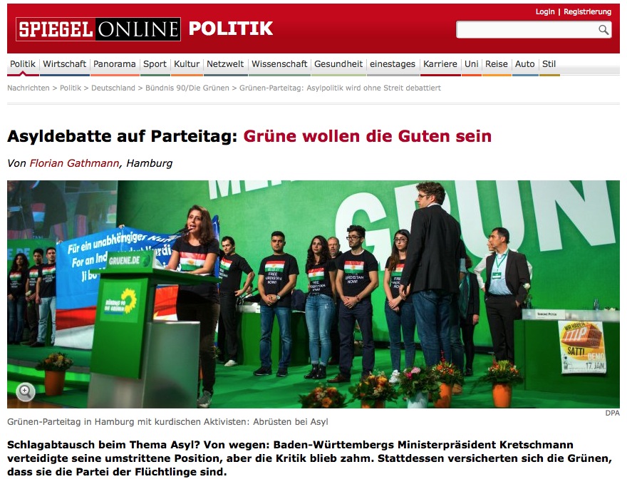 quelle: spiegel.de  http://www.spiegel.de/politik/deutschland/gruenen-parteitag-asylpolitik-wird-ohne-streit-debattiert-a-1004482.html