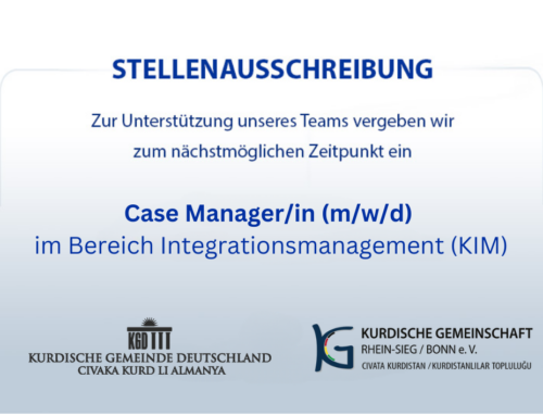 Case Manager/in (m/w/d) im Bereich  Integrationsmanagement (KIM) gesucht!