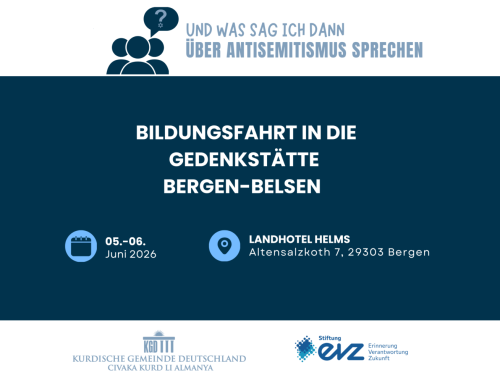 Bildungsfahrt zur Gedenkstätte Bergen-Belsen