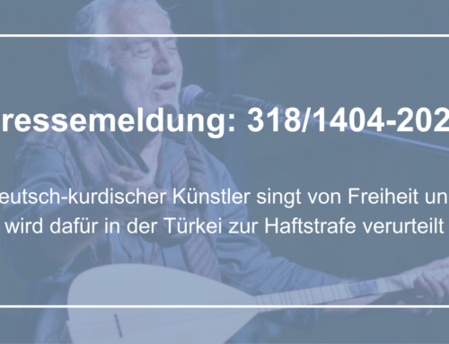 Deutsch-kurdischer Künstler singt von Freiheit und wird dafür in der Türkei zur Haftstrafe verurteilt
