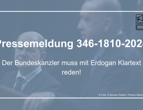 Der Bundeskanzler muss mit Erdogan Klartext reden!