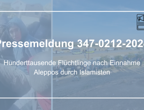 Hunderttausende Flüchtlinge nach Einnahme Aleppos durch Islamisten