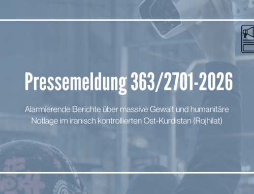 Alarmierende Berichte über massive Gewalt und humanitäre Notlage im iranisch kontrollierten Ost-Kurdistan (Rojhilat)