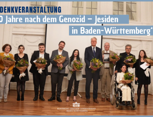 Gedenkveranstaltung „10 Jahre nach dem Genozid – Jesiden in Baden-Württemberg“