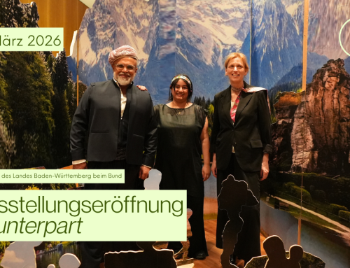 Ausstellungseröffnung counterpart in der Vertretung des Landes Baden-Württemberg beim Bund