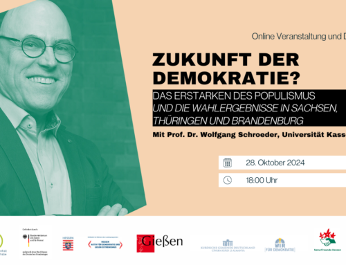 Online-Veranstaltung “Zukunft der Demokratie?”