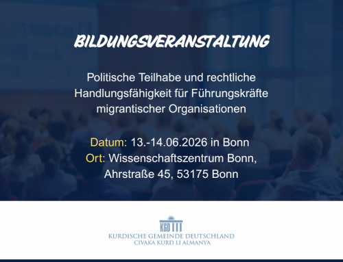 Politische Teilhabe und rechtliche Handlungsfähigkeit für Führungskräfte migrantischer Organisationen (13.-14.06.2026)
