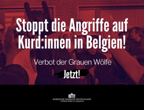 Stoppt die Angriffe auf Kurd:innen in Belgien! Verbot der Grauen Wölfe – Jetzt!