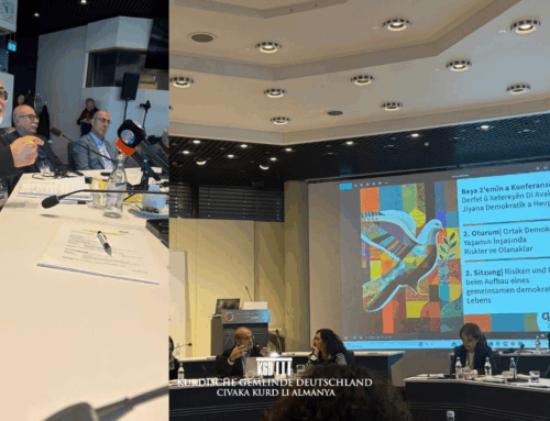 KGD bei Internationaler Konferenz „Das Zusammenleben gestalten: Der Lösungsprozess und Zukunftsperspektiven in der Türkei“ vertreten