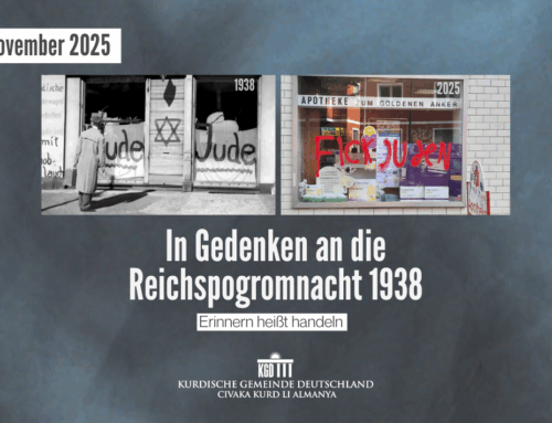 In Gedenken an die Reichspogromnacht 1938: Erinnern heißt handeln.