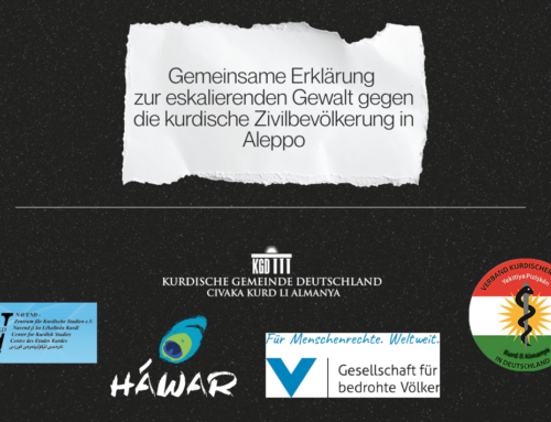 Gemeinsame Erklärung zur eskalierenden Gewalt gegen die kurdische Zivilbevölkerung in Aleppo