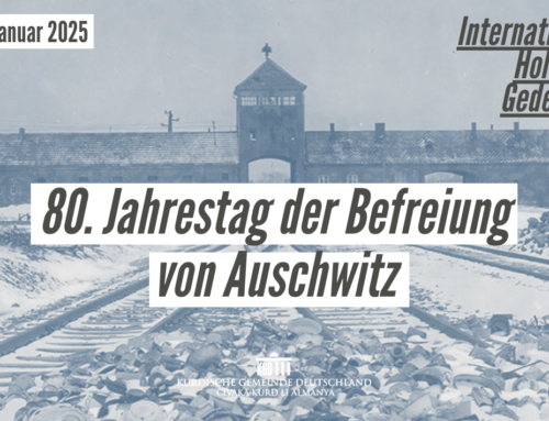 Internationaler Holocaust Gedenktag: 80. Jahrestag der Befreiung von Auschwitz