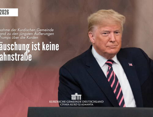 Stellungnahme der Kurdischen Gemeinde Deutschland: Enttäuschung ist keine Einbahnstraße