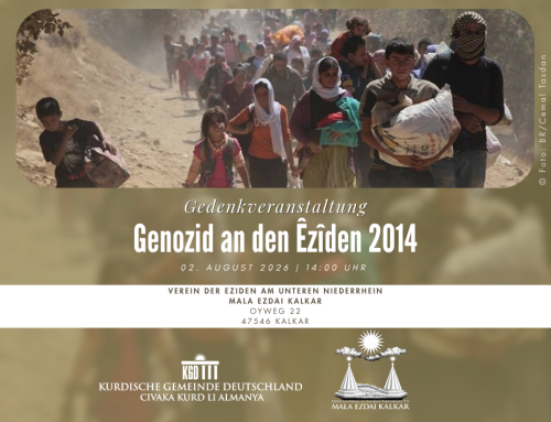 Gedenkveranstaltung in Kalkar: Genozid an den Êzîden 2014