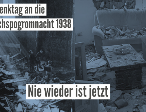 Gedenktag Reichspogromnacht 1938