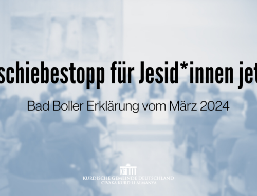 Abschiebestopp für Jesid*innen jetzt! – Bad Boller Erklärung vom März 2024